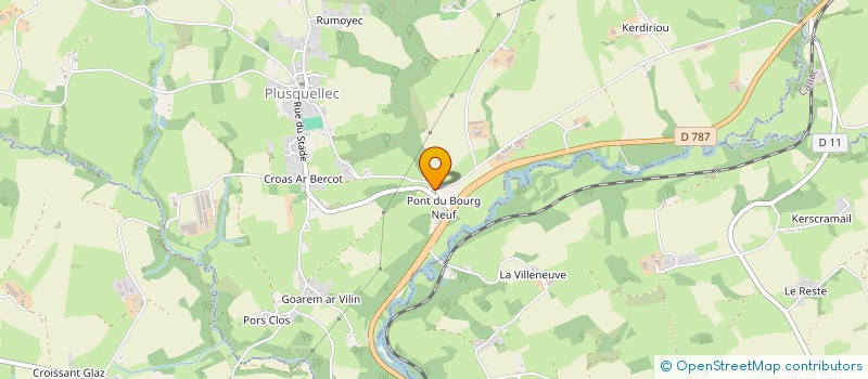 localisation de l'entreprise 902 967 397   PLUSQUELLEC