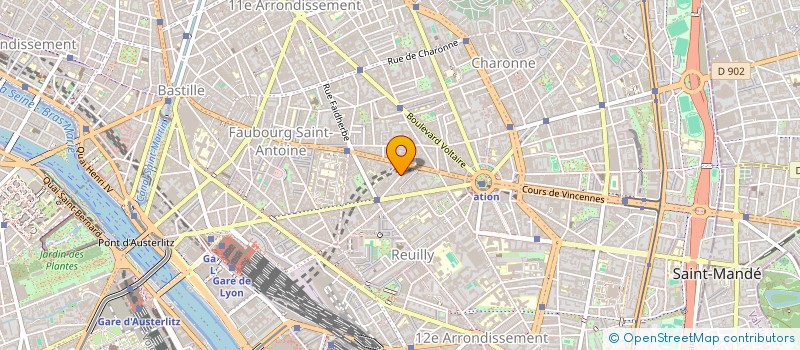 localisation de l'entreprise 902 992 106   PARIS