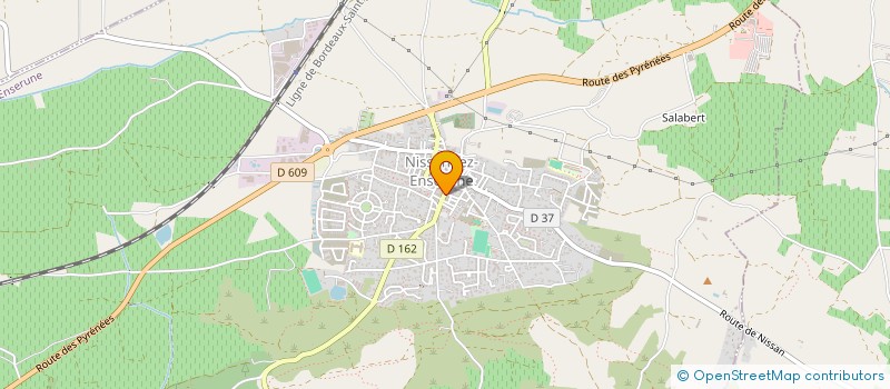 localisation de l'entreprise 902 992 593   NISSAN-LEZ-ENSERUNE