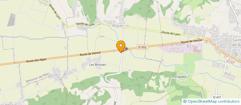 localisation de l'entreprise 902 996 792   SAINT-JEAN-DE-BOURNAY