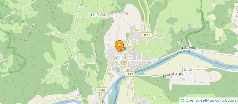 localisation de l'entreprise 902 997 832   CAJARC