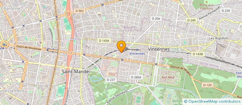 localisation de l'entreprise 903 034 908  à VINCENNES