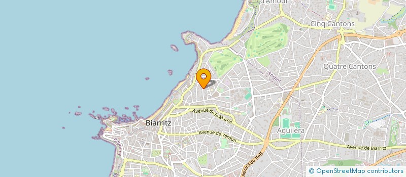localisation de l'entreprise 903 039 477   BIARRITZ