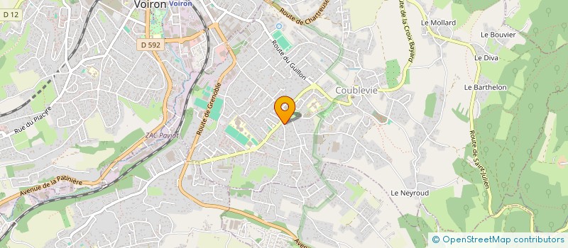 localisation de l'entreprise 903 057 172   VOIRON