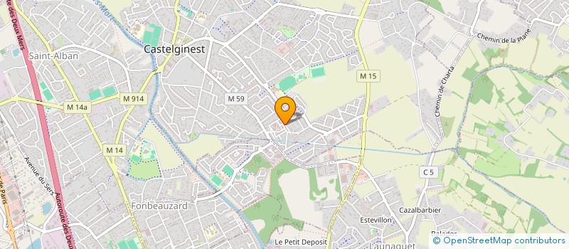 localisation de l'entreprise 903 082 063   CASTELGINEST