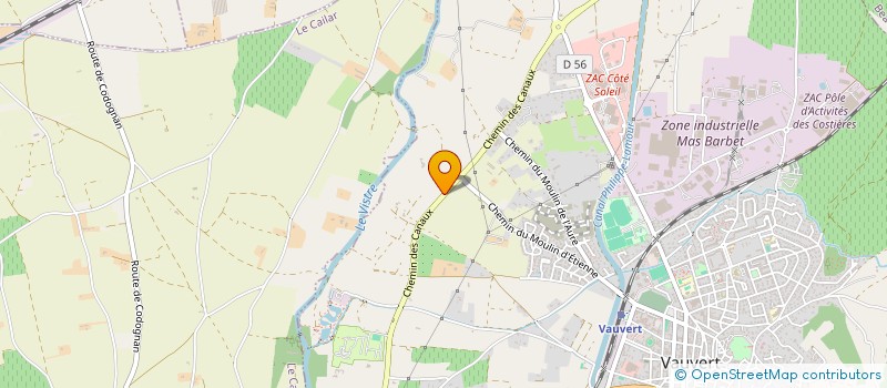 localisation de l'entreprise 903 082 998   AUJARGUES