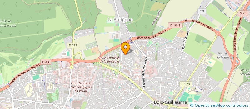 localisation de l'entreprise 903 097 004   BOIS-GUILLAUME