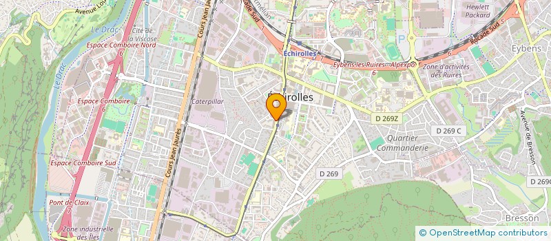 localisation de l'entreprise 903 104 784   ECHIROLLES