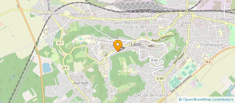localisation de l'entreprise 903 105 054 à LAON