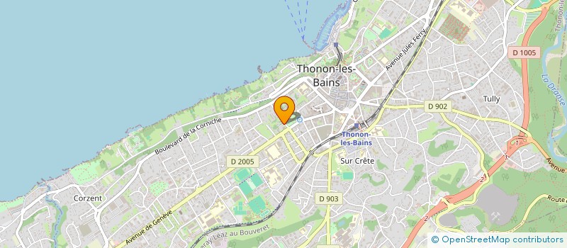 localisation de l'entreprise 903 112 670  à THONON-LES-BAINS
