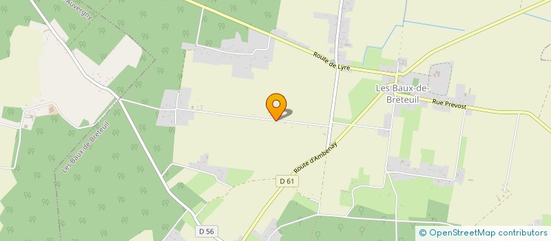 localisation de l'entreprise 903 121 168   LES BAUX-DE-BRETEUIL