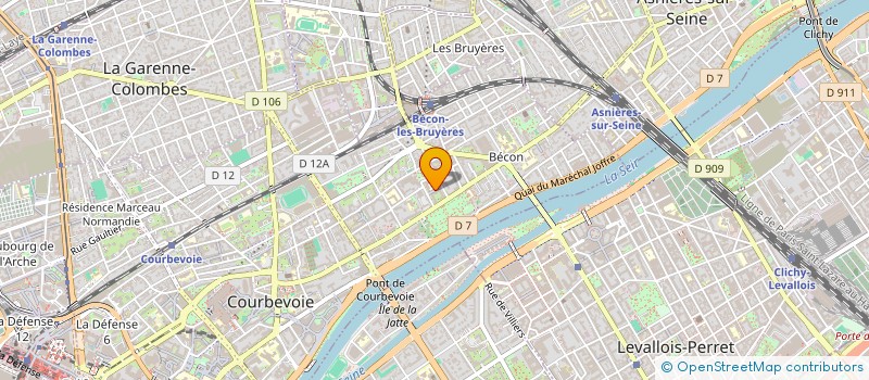 localisation de l'entreprise 903 128 635 à COURBEVOIE