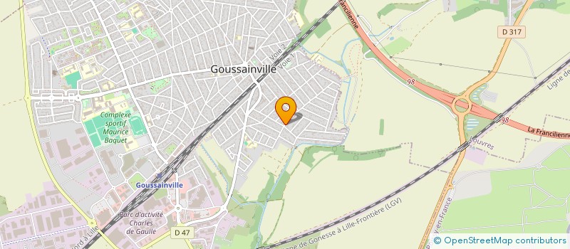 localisation de l'entreprise 903 134 237   GOUSSAINVILLE