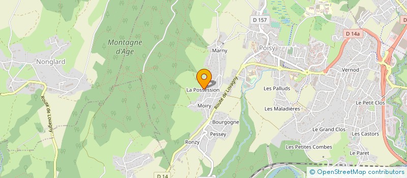 localisation de l'entreprise 903 173 805   POISY