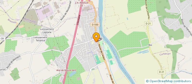 localisation de l'entreprise 903 186 880   BRESSOLS