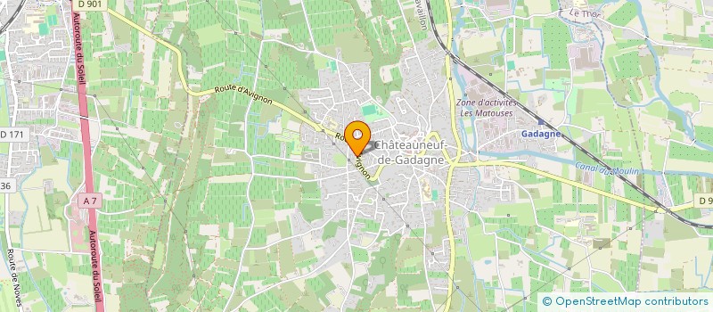 localisation de l'entreprise 903 192 631   CHATEAUNEUF-DE-GADAGNE