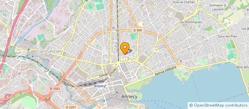 localisation de l'entreprise 903 196 491 à ANNECY