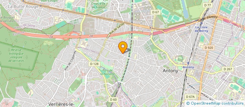 localisation de l'entreprise 903 197 739 à ANTONY