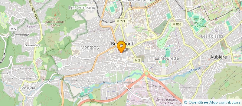 localisation de l'entreprise 903 213 866   ORCET