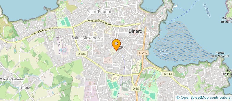 localisation de l'entreprise 903 231 603   DINARD