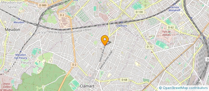 localisation de l'entreprise 903 252 443   CLAMART