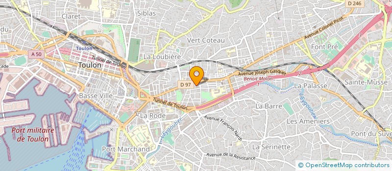 localisation de l'entreprise 903 307 767   TOULON