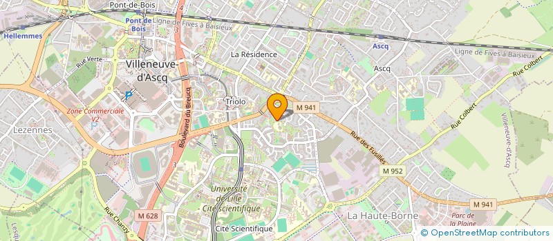 localisation de l'entreprise 903 312 338   VILLENEUVE-D'ASCQ