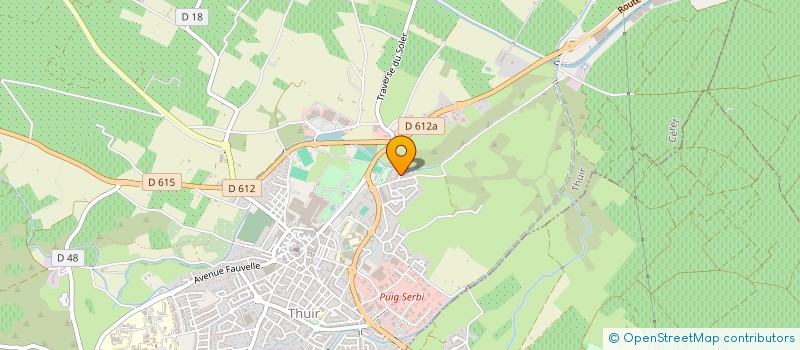 localisation de l'entreprise 903 312 650   THUIR