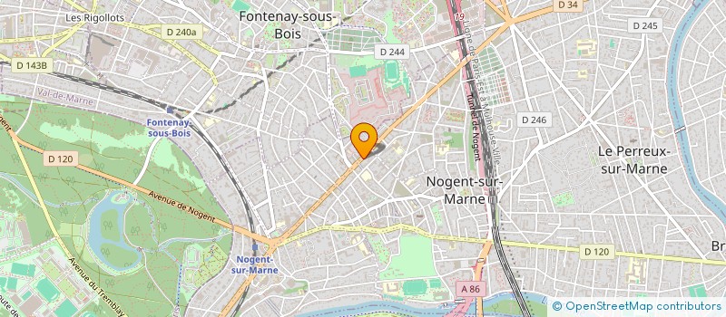 localisation de l'entreprise 903 326 395 à ANTONY