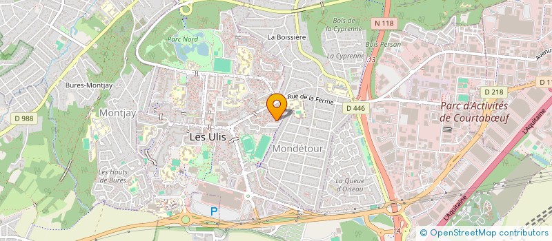 localisation de l'entreprise 903 343 465 à LES ULIS