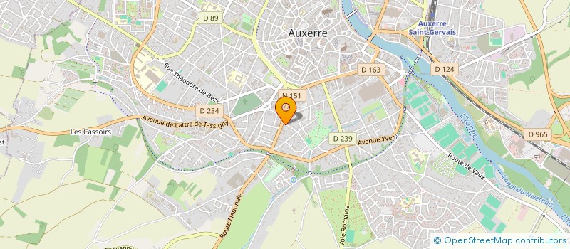 localisation de l'entreprise 903 353 399 à AUXERRE