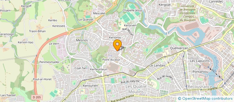 localisation de l'entreprise 903 356 293  à BREST