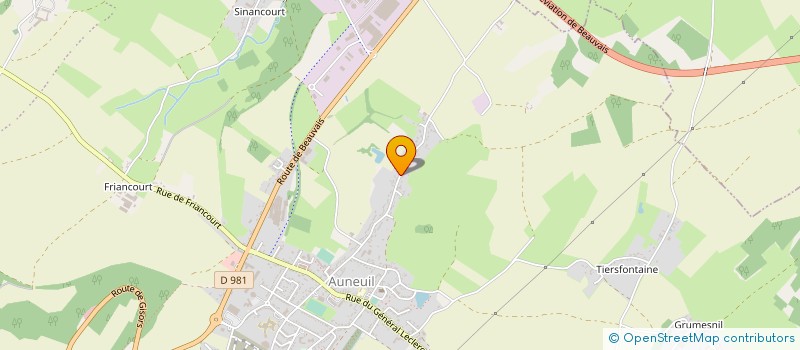 localisation de l'entreprise 903 364 057   AUNEUIL