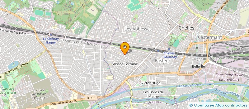 localisation de l'entreprise 903 385 649 à CHELLES