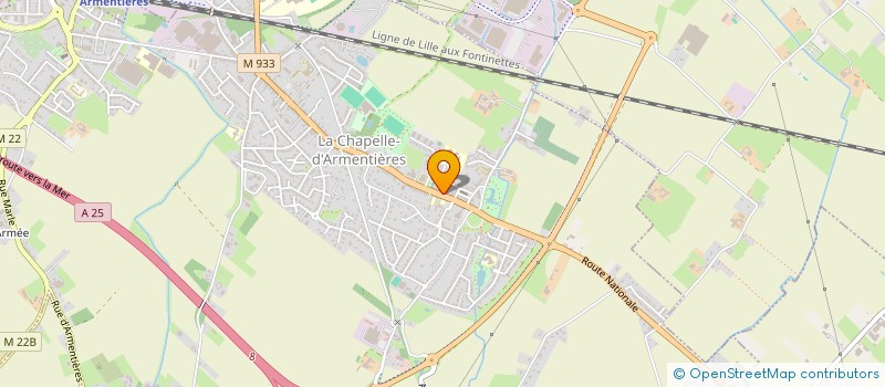 localisation de l'entreprise 903 388 908   LA CHAPELLE-D'ARMENTIERES