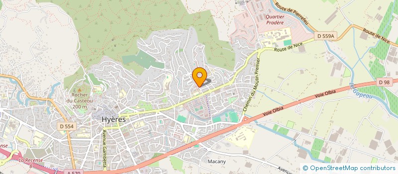 localisation de l'entreprise 903 400 679  à HYERES