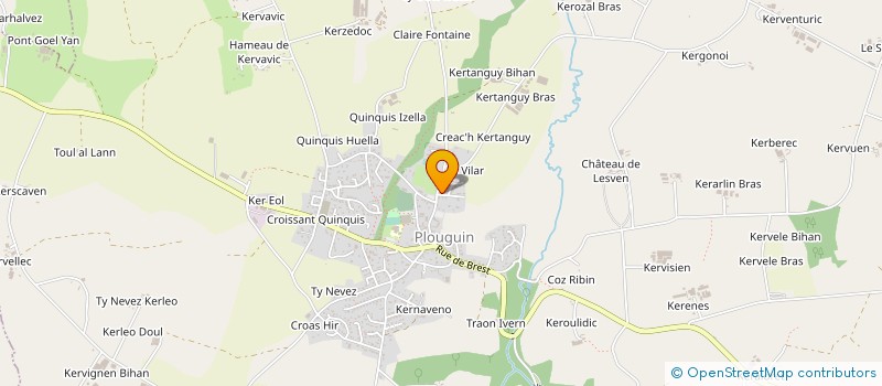 localisation de l'entreprise 903 406 171   PLOUGUIN