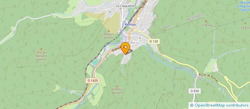 localisation de l'entreprise 903 414 647   ROTHAU