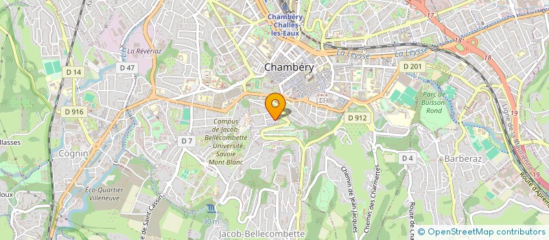 localisation de l'entreprise 903 445 427   CHAMBERY