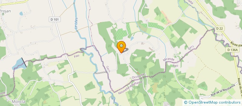 localisation de l'entreprise 903 491 447   LABARTHETE