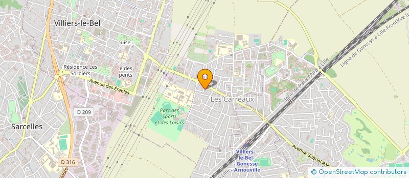 localisation de l'entreprise 903 517 621   VILLIERS-LE-BEL