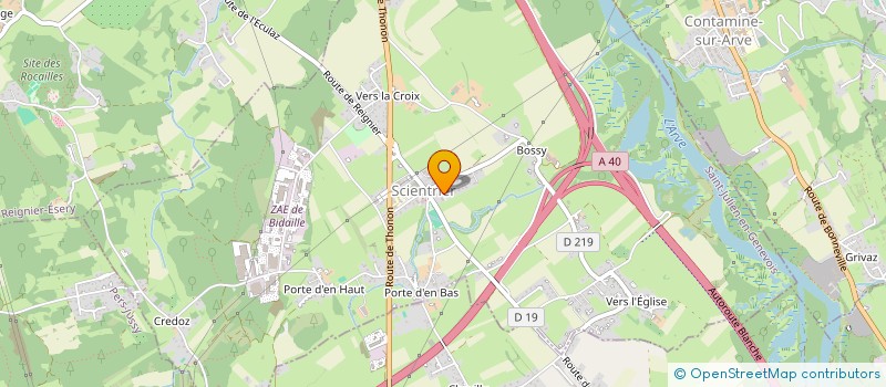 localisation de l'entreprise 903 548 410   SAINT-PIERRE-EN-FAUCIGNY