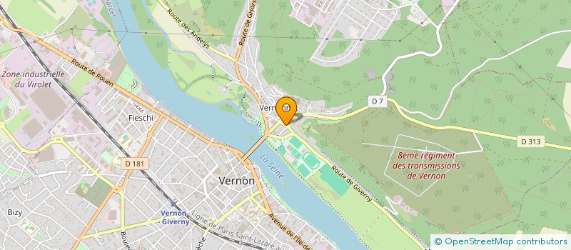 localisation de l'entreprise 903 561 934   VERNON