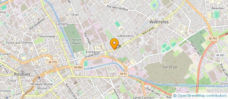 localisation de l'entreprise 903 567 113   WATTRELOS