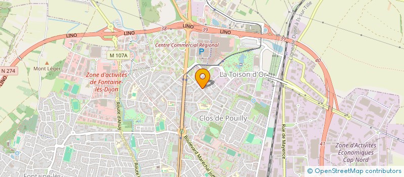 localisation de l'entreprise 903 572 717  à DIJON