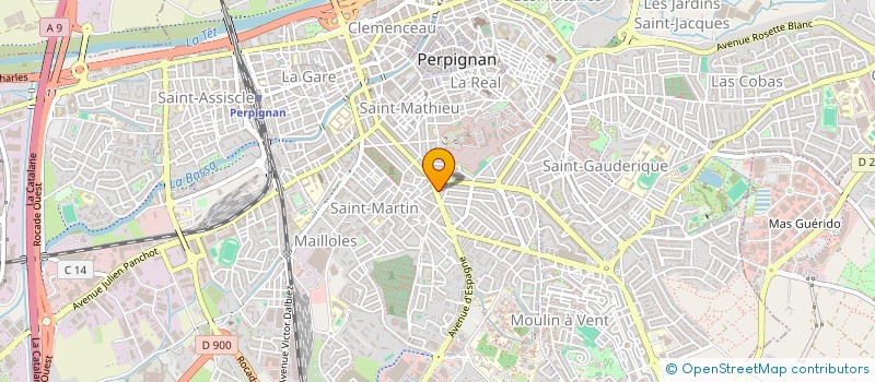 localisation de l'entreprise 903 586 154   PERPIGNAN