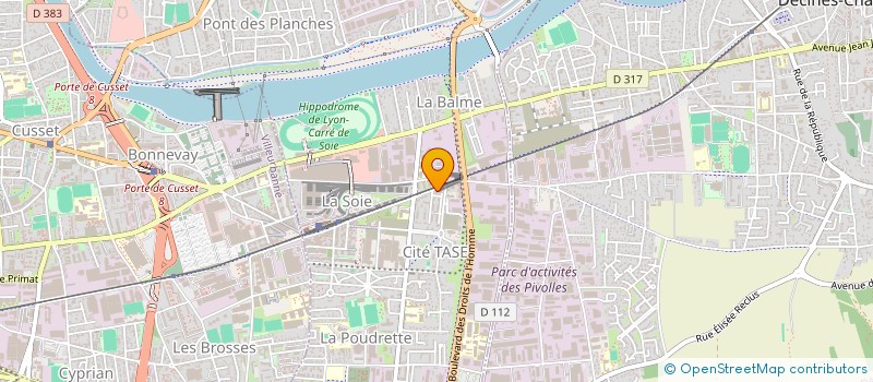 localisation de l'entreprise 903 594 711   DECINES-CHARPIEU