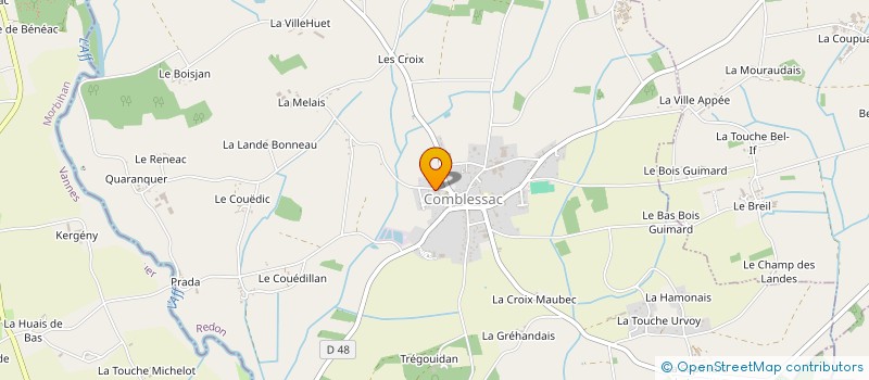 localisation de l'entreprise 903 598 647   COMBLESSAC