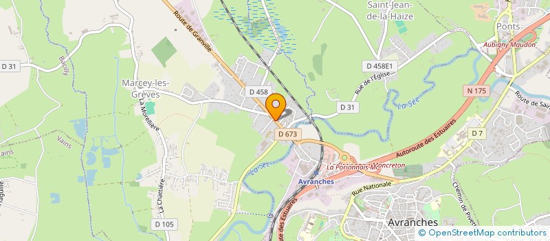 localisation de l'entreprise 903 599 843   AVRANCHES