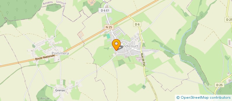 localisation de l'entreprise 903 609 238   MONDICOURT